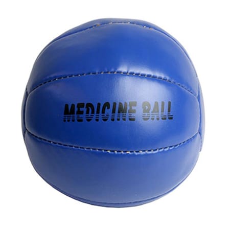 Fabrication Enterprises 7.5 in. Plyometric & Medicine Ball, Blue - 4 Kg - 8.8 lbs FA129191